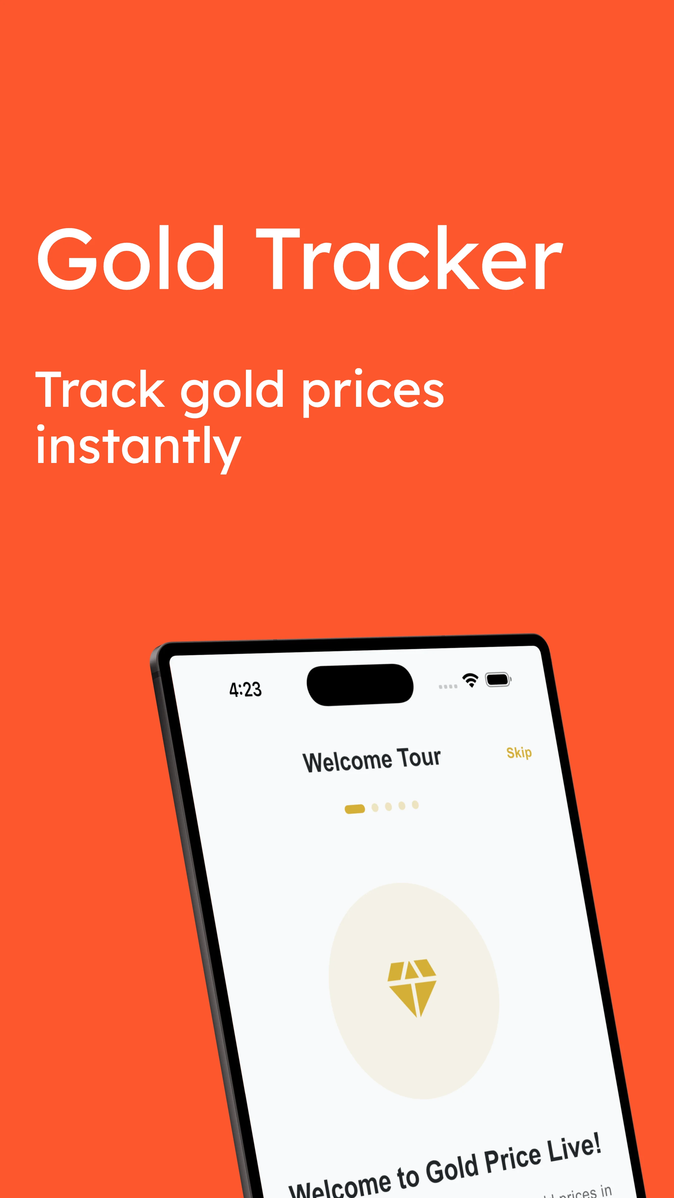 Gold Price Tracker & Alerts screenshot