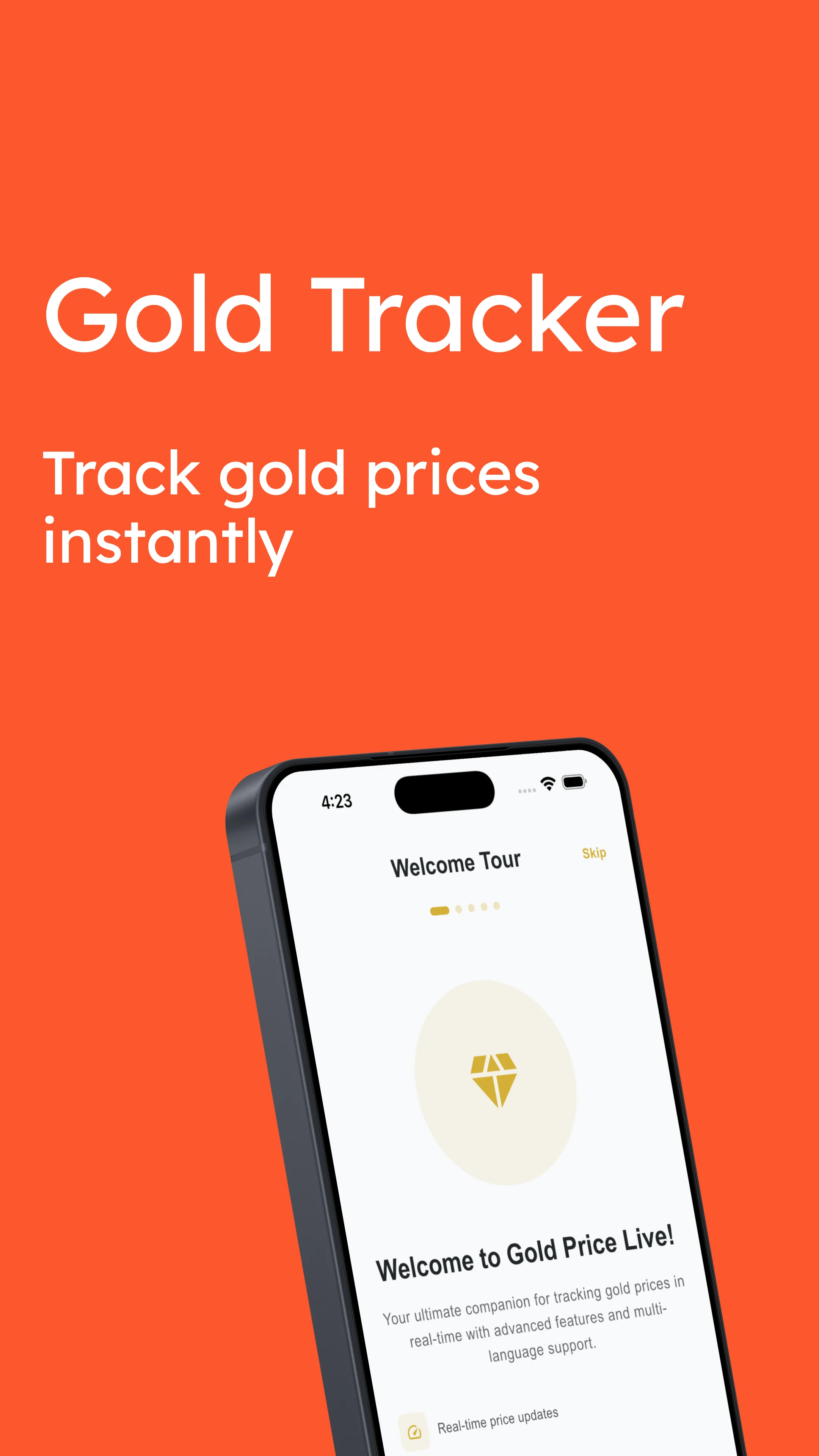 Gold Price Tracker & Alerts screenshot